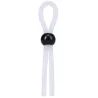 RockSolid by Doc Johnson Cockring Lasso Single Blanc